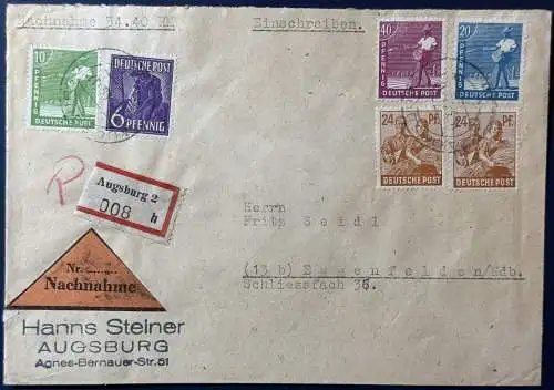 All. Bes. Gem.-Ausg.  Rundstempel (Datum und/oder Ort klar)