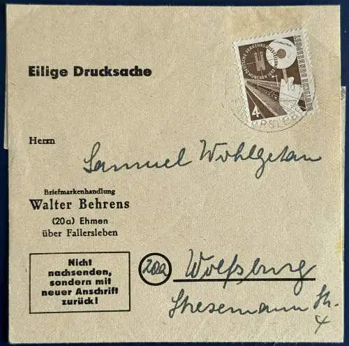 Bundesrep. Deutschland  Rundstempel (Datum und/oder Ort klar)