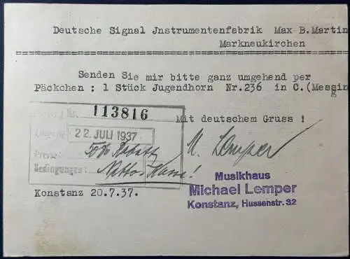 Deutsches Reich  Rundstempel (Datum und/oder Ort klar)