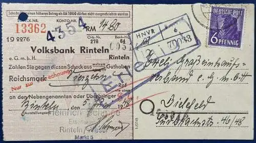 All. Bes. Gem.-Ausg.  Rundstempel (Datum und/oder Ort klar)