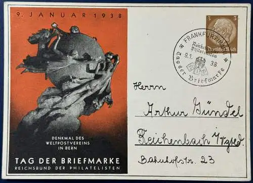 Deutsches Reich  Ersttagssonderstempel