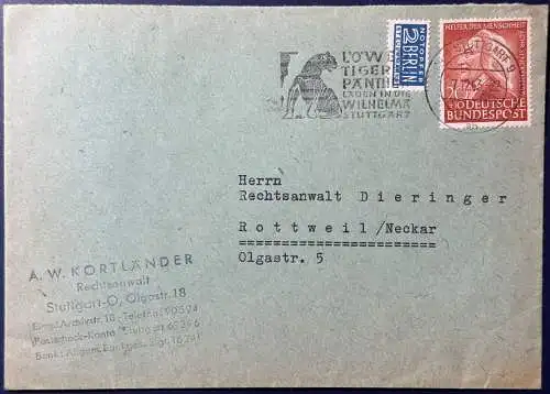 Bundesrep. Deutschland  Zentraler Rund / Vollstempel