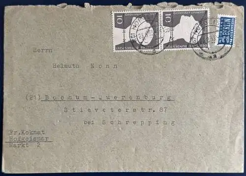 Bundesrep. Deutschland  Rundstempel (Datum und/oder Ort klar)