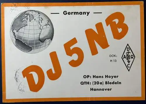 Bundesrep. Deutschland  Rundstempel (Datum und/oder Ort klar)