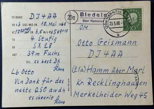 Bundesrep. Deutschland  Rundstempel (Datum und/oder Ort klar)