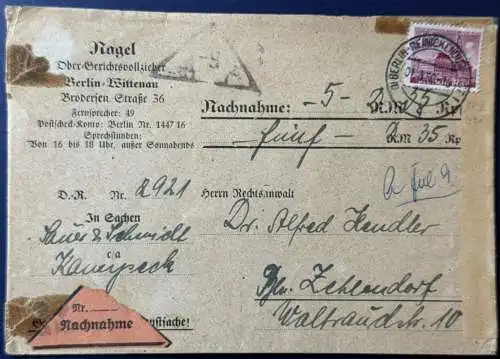 Berlin (West)  Rundstempel (Datum und/oder Ort klar)