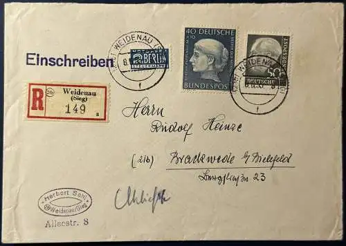 Bundesrep. Deutschland  Rundstempel (Datum und/oder Ort klar)