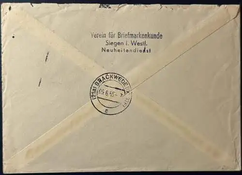 Bundesrep. Deutschland  Rundstempel (Datum und/oder Ort klar)