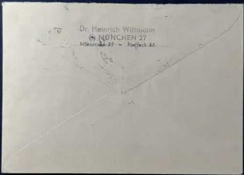 Bundesrep. Deutschland  Rundstempel (Datum und/oder Ort klar)