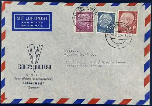 Bundesrep. Deutschland  Rundstempel (Datum und/oder Ort klar)