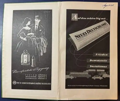 Auto Atlas "Neues Deutschland". 