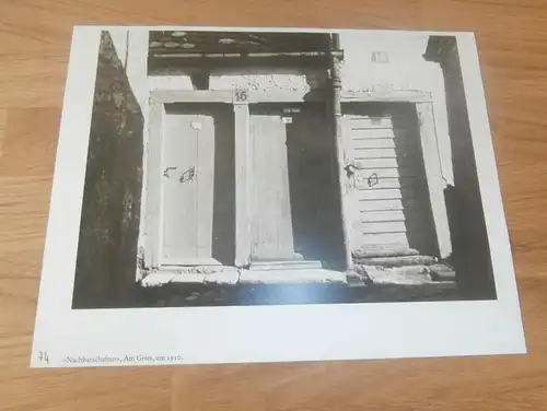 original Ansicht/ Photographie , München , am Gries um 1910 , Haus, Villa , Wohnung , Wohnhaus !!!