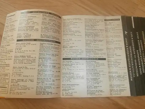 Münchner Woche , 1958 , Heft , Programm mit viel Werbung / Reklame , München Stadtplan !!!