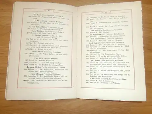 Die Solothurnische Töpfergesellschaft , 1857 - 1907 , Festschrift Solothurn 1909, Töpfer , Töpferei , Schweiz !!!