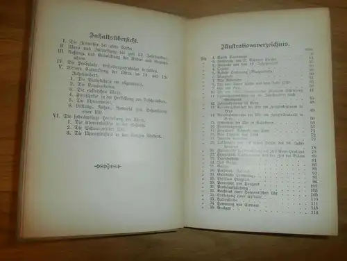 Buch - Die Uhren 1905 - Erstausgabe , Fachbuch , Uhr , Taschenuhr , Pendeluhr , Kuckucksuhr , Chronometer , Clock !!!