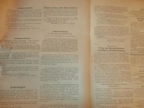 2x Zeitung Frankenberg / Eder , 24.11.1945 + 1.12.1945 , Amtsblatt , Kriegsende , Polizei , Hessen , Kassel , RAR !!!