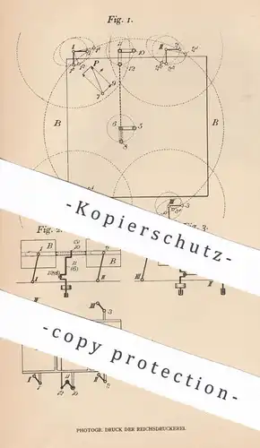 original Patent - Jaroslav Pavlousek , Smichow , 1906 , Antrieb für Plansichter | Mühle , Mühlen !!