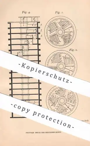 original Patent - Arthur Wilhelmi , Antonienhütte , 1905 , Behandlung von Gas u. Flüssigkeiten | Gase !!