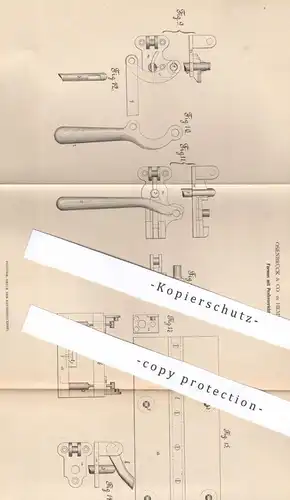 original Patent - Osenbrück & Co. , Hemelingen , 1880 , Formpresse für Zigarren | Presse , Form , Zigaretten , Tabak !!!