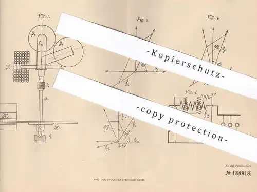 original Patent - Deutsch Russische Elektricitätszähler GmbH Berlin , 1905 , Wechselstrommotorzähler | Stromzähler !!