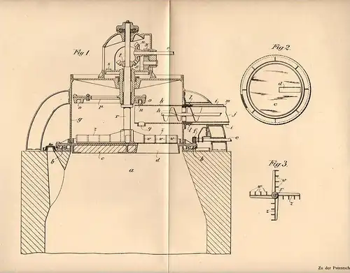 Original Patentschrift - W. von Pöschl in Resiczabánya / Resica , 1906 , Apparat für Gaserzeuger , Gas !!!