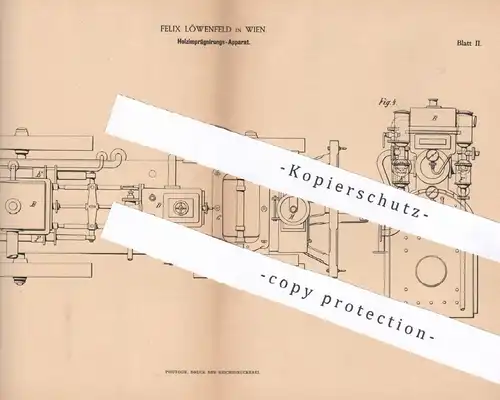 original Patent - Felix Löwenfeld , Wien , Österreich | Apparat zur Holzimprägnierung | Holz imprägnieren , Tischler