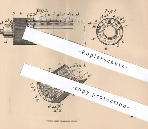 original Patent - Walter Knowles Trotman , London , England , 1905 , Vordruckwalze für Wasserzeichen in Papier | Druck !