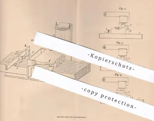 original Patent - Allgemeine Elektrizitäts-Gesellschaft , Berlin , 1904 , Mechanische Sperre am elektr. Stellwerk !!!