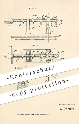 original Patent - Lawrence Williams , Chicago 1906 , Papierschlittenträger an Schreibmaschine | Schreibmaschinen | Druck