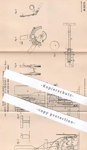 original Patent - Robert James Moser , Southpark | Henry William Phipps , Peckham , Surrey , England | Getränke Automat