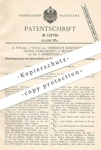 original Patent - A. Pollák , J. Virág , Vereinigte Elektr. AG , Budapest | Dr. F. Silberstein , Wien | Bild Entwicklung