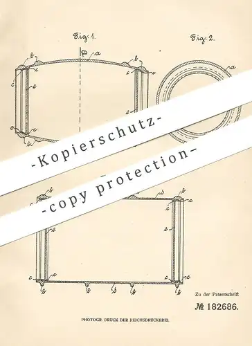 original Patent - Gustav Bergmann , Emil Winterhoff , Altenvörde / Westf. / Dortmund / Wuppertal | Metall - Fass | Tonne