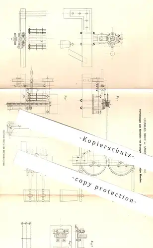 original Patent - Charles Sibut , Amiens , Frankreich , 1880 , Drahtgitter mit geradlinigen Maschen | Maschendraht - Zau