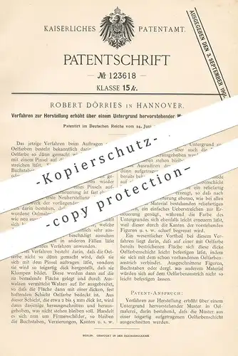 original Patent - Robert Dörries , Hannover , 1900 , Muster in Ölmalerei | Öl - Malerei | Künstler , Maler , Kunst !!