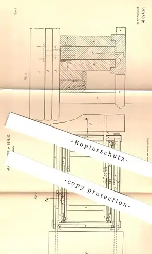 original Patent - Aug. Noster , Berlin  1891 , Ausziehtisch | Tisch , Tische , Holztisch | Tischler , Möbel , Möbelbauer