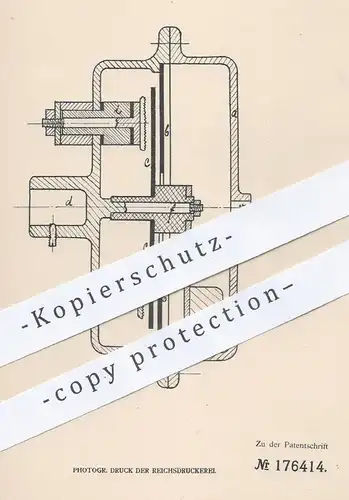 original Patent - Wilhelm Volkmann , Berlin , 1905 , Eingekapselte Influenzmaschine | Induktion , Luft , Physik , Ozon !