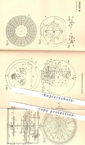 original Patent - Emile Jean Marie Louis Moison , Paris , 1905 , Registrierkompass | Kompass | Magnet , Schiff , Boot !!