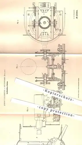 original Patent - Josiah Vavasseur , Southwark , England , 1882 , Schiffslaffeten - Rahmen | Waffe , Laffete , Gewehr
