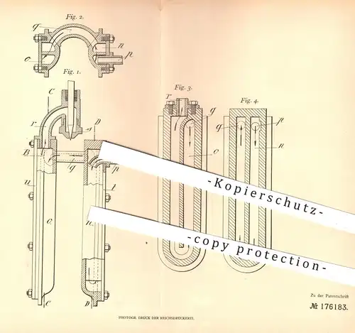 original Patent - F. Dumontier , Clarisse Chartier / Paysant , L. H. Ninin , M. Vénitien / Leroy , Paris , Öl - Vergaser