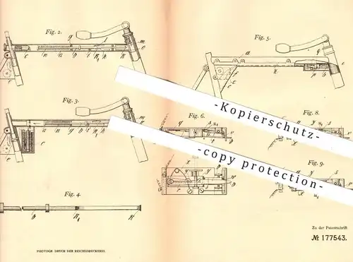 original Patent - Ernst Stange , Magdeburg , 1905 , Elektrische Alarmvorrichtung für Fahrräder | Fahrrad , Alarm !!