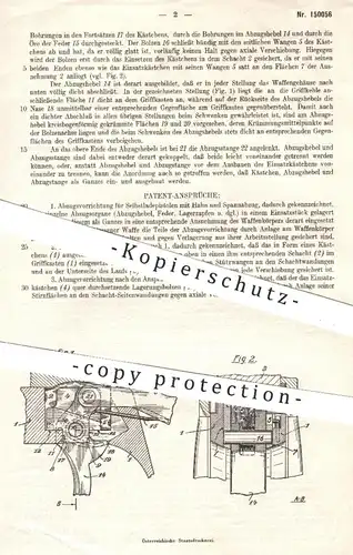original Patent - Mauser Werke AG , Oberndorf , 1937 , Abzugsvorrichtung für Pistolen | Waffen , Revolver , Pistole !!!