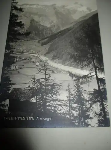 13x Ansichtskarte Tauernbahn , Ankogel , Falkenstein , Mallnitz ,   Bad Gastein , Albumseite , Panorama , Album !!!