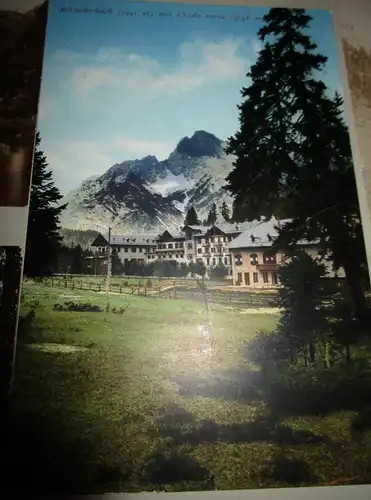 13x Ansichtskarte Toblach , Cortina d&rsquo;Ampezzo , Landro , Venezia auf Albumseite , Panorama , Album , Postkarte , A