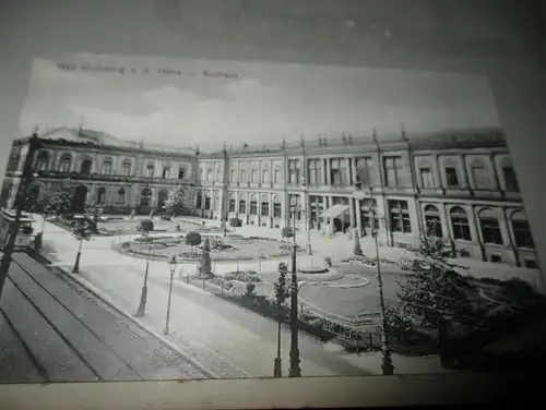 8x Ansichtskarte Bad Homburg / Frankfurt auf Albumseite , ca. 1909 , Album , Postkarte , AK !!!