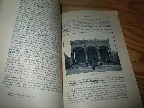 Illustrierter Führer durch München , 1895 , mit Stadtplan und 54 Ansichten , 168 Seiten !!!