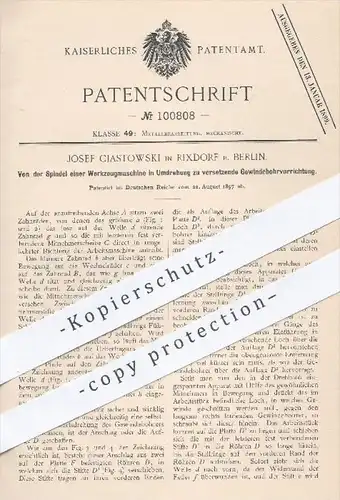 original Patent - Carl A. Hollstein ,Dresden , 1897 , Selbsttätige elektr. Pumpe für Schiffe | Schiffspumpe , Schiffbau