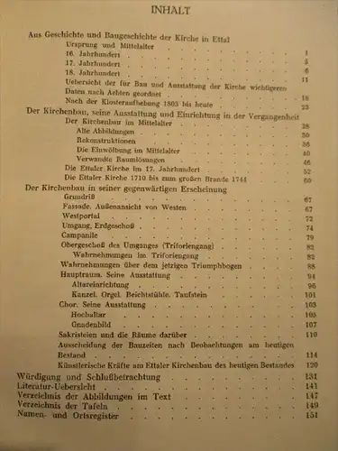 Das Marienmünster zu Ettal , 1927 , Bayern , 157 Seiten , Garmisch-Partenkirchen !!!