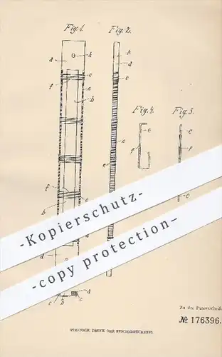 original Patent - Richard Roscher in Chemnitz , 1905 , Musterkarte für Wirkmaschinen , Wirkmaschine , Schneider !!!