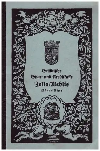Sparbuch Sparkasse , Zella-Mehlis 1928-46 , Heinz Zülich , Werkzeugmacher !!!!