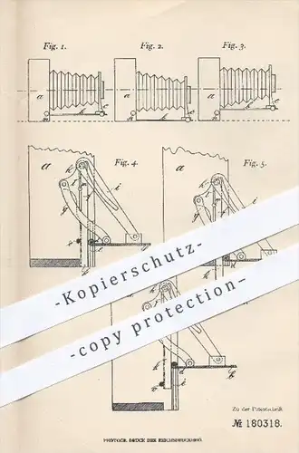 original Patent - E. Wünsche AG für Photographische Industrie , Reick / Dresden , 1906 , Objektiv an Foto- Kameras !